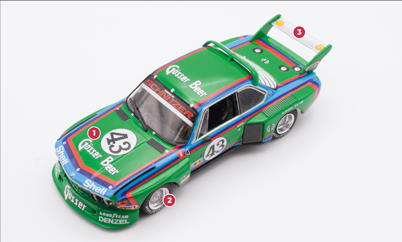 BMW 3.5 CSL - 1976 - IXO COLLECTIONS